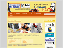 Tablet Screenshot of haydn.lmzukunft.at